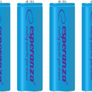 Blister 4x Pilhas Recarregáveis Ni-MH AA 2000mAh - ESPERANZA