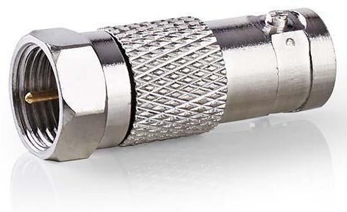 Ficha Adaptadora BNC Femea - F Macho