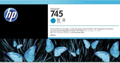 HP 745 300ml Ciano tinteiro