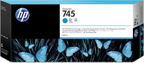 HP 745 300ml Ciano tinteiro