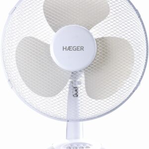 Ventoinha de Mesa 40cm 45W (Branco) – HAEGER