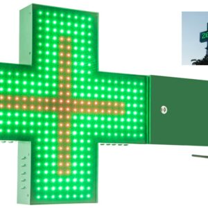 Painel LED DIP546 P10 RGB Sinalizador Farmácia Exterior (Bi-Direcional)
