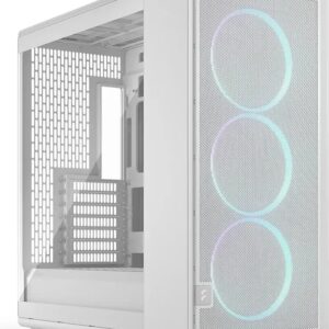 Caixa Extended-ATX Epoch XL White TG RGB Clear Tint – FRACTAL DESIGN