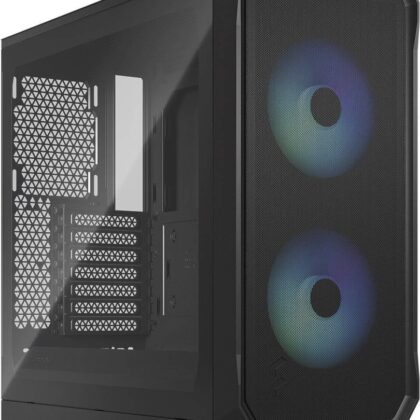 Caixa ATX Focus 2 RGB Black TG Clear Tint - FRACTAL DESIGN