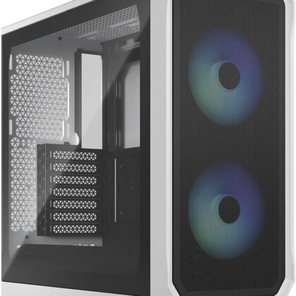 Caixa ATX Focus 2 RGB White TG Clear Tint - FRACTAL DESIGN