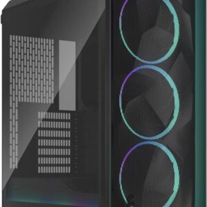 Caixa Extended-ATX Meshify 3 Ambience Pro RGB Tempered Glass Light Tint (Preto) – FRACTAL DESIGN