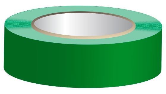 Fita Isoladora Verde PVC (20 mts)