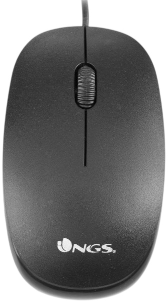 Rato Ótico Flame-C USB-C 1000DPI (Preto) - NGS