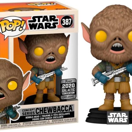 Figura Pop! Chewbacca Star Wars Concept Series - FUNKO