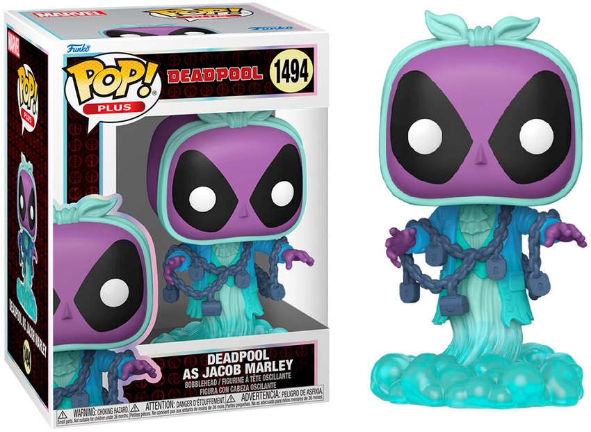 Figura Pop! Plus Marvel Deadpool - Deadpool Jacob Marley - FUNKO