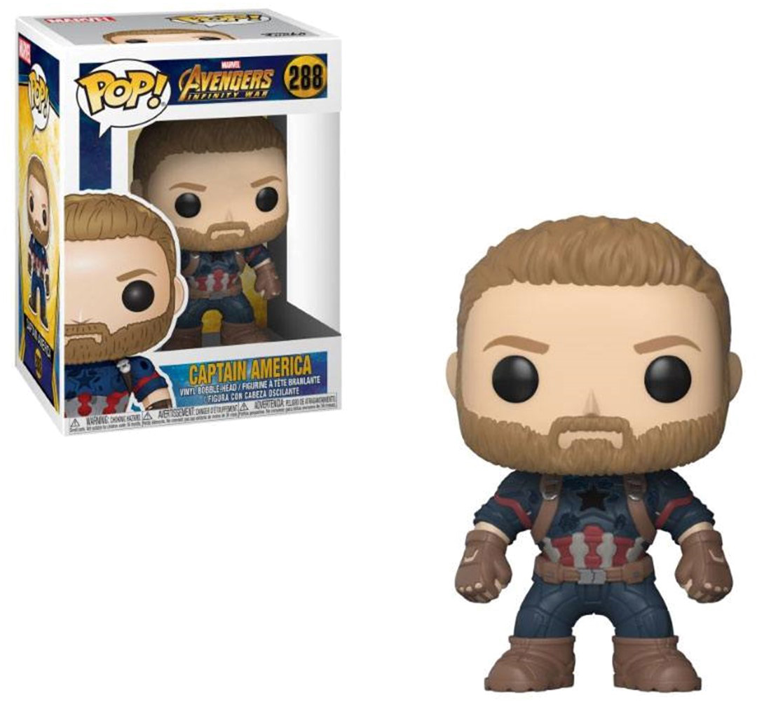 Figura POP! Marvel Avengers Infinity War - Captain America - FUNKO