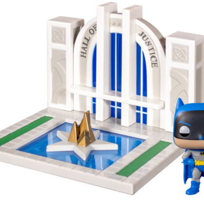 Figura Pop! Batman e Gotham Courthouse do Universo DC - FUNKO