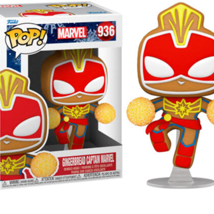 Figura POP! Gingerbread Captain Marvel - FUNKO