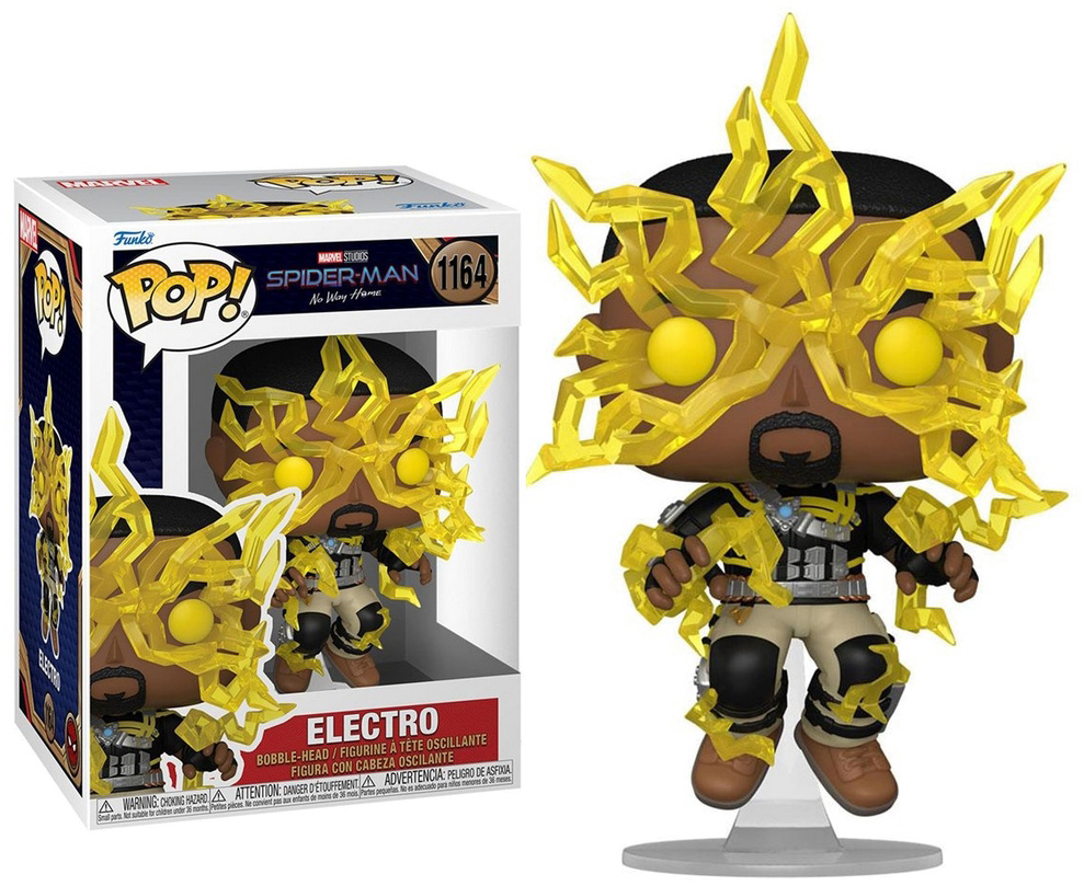 Figura Pop! Electro Marvel Spiderman No Way Home - FUNKO