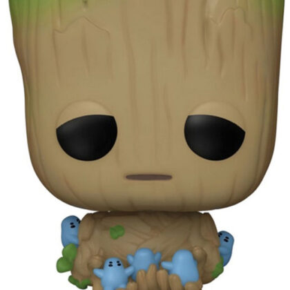 Figura Pop! Groot With Grunds Marvel Guardiões da Galáxia - FUNKO