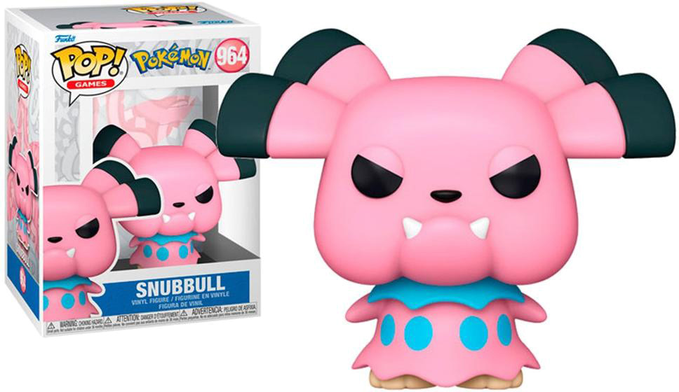 Figura POP! Games: Pokémon - Snubbull - FUNKO