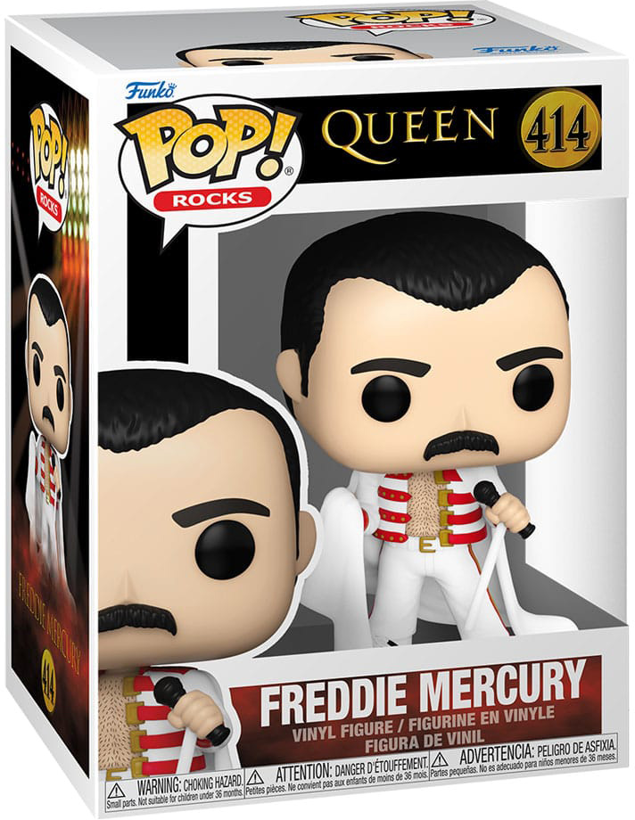 Figura POP! Rocks Freddie Mercury - FUNKO