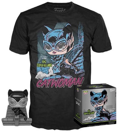 Figura Pop! Catwoman DC c/ Camisola Tamanho L - FUNKO