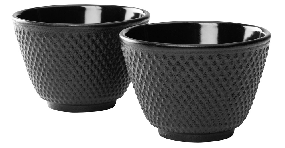 Pack 2x Chávenas Jang (Preto) - BREDEMEIJER