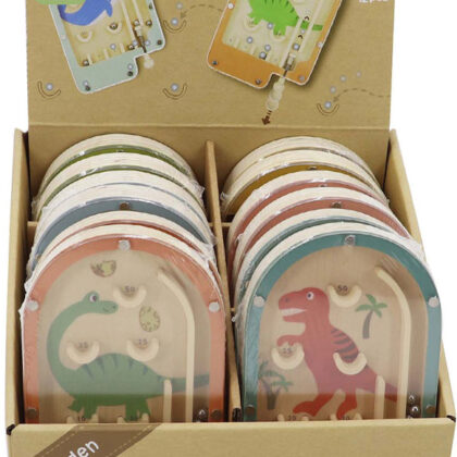 Mini Jogo Flipper Madeira Exp.12 - WOODEN TOYS