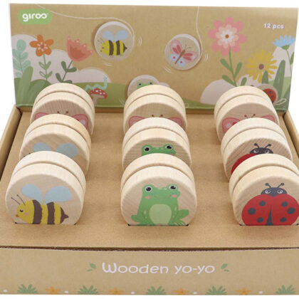 Yoyo Divertido Madeira Exp.12 - WOODEN TOYS