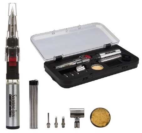 Pack Ferro Soldar a Gás + Acessórios - VELLEMAN