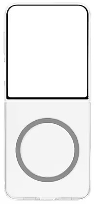 Capa Magnética p/ Galaxy Z Flip7 (Transparente) - SAMSUNG