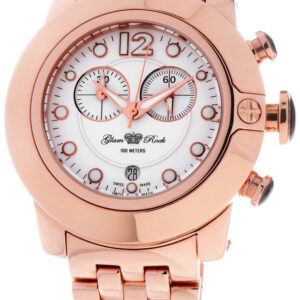 Relógio Analógico GR32180 44MM (Dourado) – GLAM ROCK