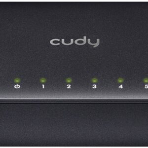 Switch de Rede 5 Portas Gigabit UnManaged - CUDY