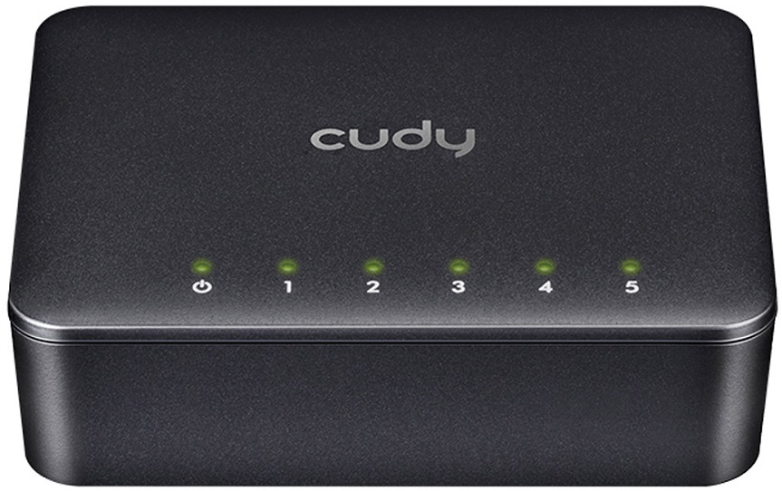 Switch de Rede 5 Portas Gigabit UnManaged - CUDY