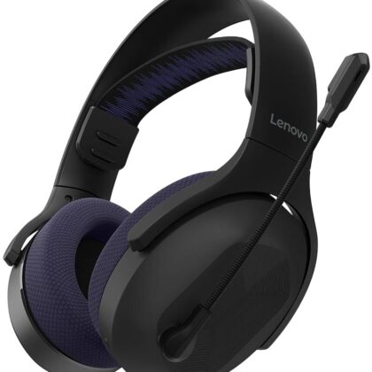 Auscultadores Headset Gaming s/ Fios H410 (Preto) - LENOVO