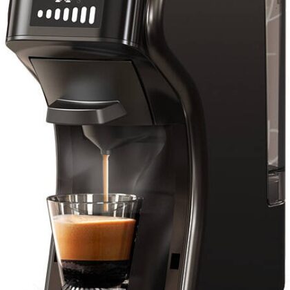 Máquina de Café Expresso H1B 5-EM-1 1450W (Preto) - HiBREW