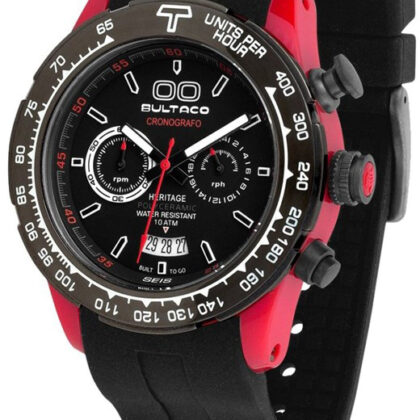 Relógio Analógico H1PR43C-CB1 43MM (Vermelho) - BULTACO
