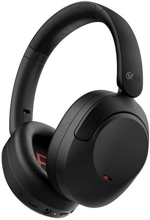 Auscultadores Bluetooth ANC H4 (Preto) - QCY