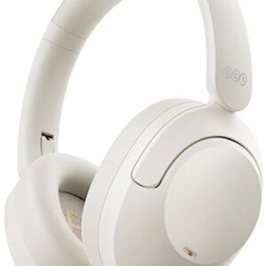 Auscultadores Bluetooth ANC H4 (Branco) – QCY