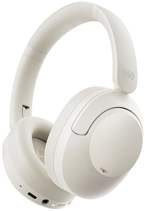 Auscultadores Bluetooth ANC H4 (Branco) - QCY