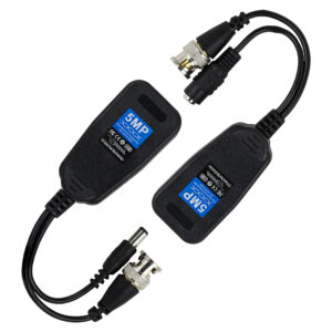 Extensor BNC e Alimentação via Cabo UTP RJ45 (Optimizado HDTVI, HDCVI e AHD)