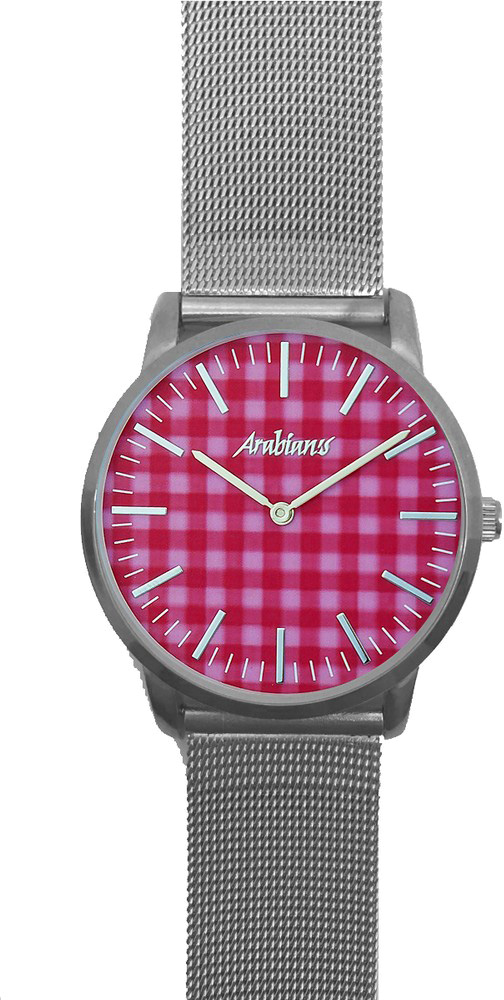 Relógio Analógico HBA2228CA 38MM (Prateado) - ARABIANS