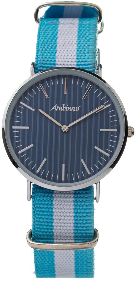 Relógio Analógico HBA2228H 38MM (Prateado) - ARABIANS