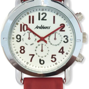 Relógio Analógico HBA2260R 44MM (Prateado) - ARABIANS