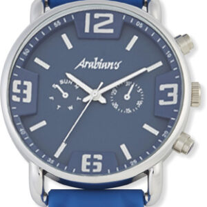 Relógio Analógico HBA2263A 44MM (Prateado) - ARABIANS