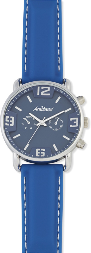 Relógio Analógico HBA2263A 44MM (Prateado) - ARABIANS