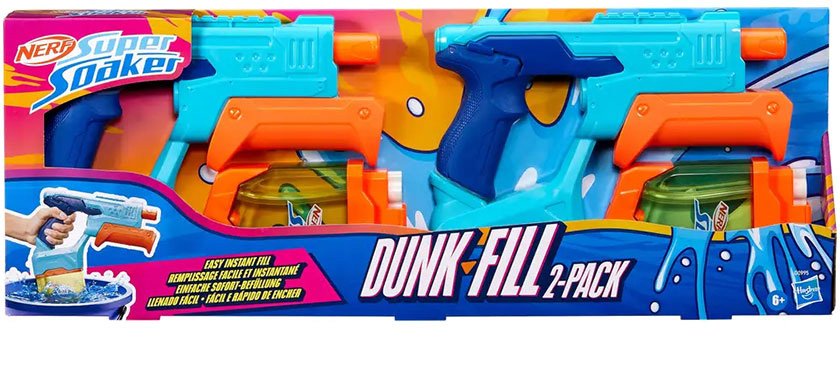 Nerf Super Soaker Mini Dunk Fill Multipack - HASBRO