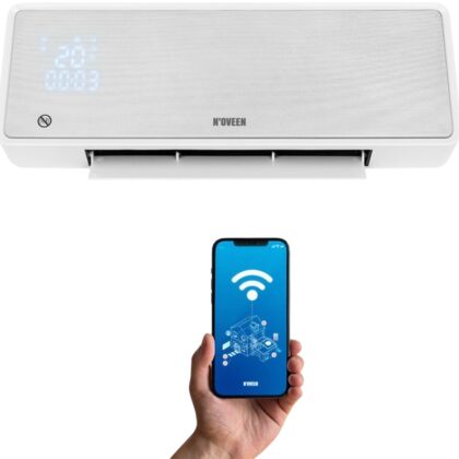 Cortina de Ar HC3299 LED Tuya WiFi Smart 2000W (54cm) - N´OVEEN