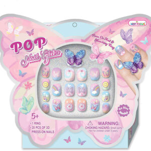 Butterfly Kit Unhas + Anel - HOTFOCUS