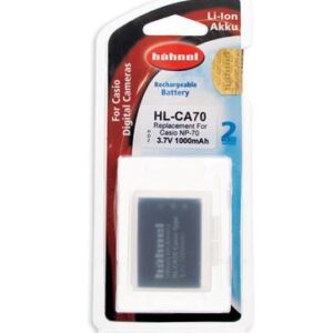 Bateria p/Câmara HL-CA70 Casio - HAHNEL