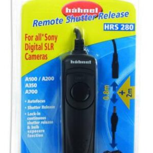 Disparador c/fio HRO 280 p/SONY - HAHNEL