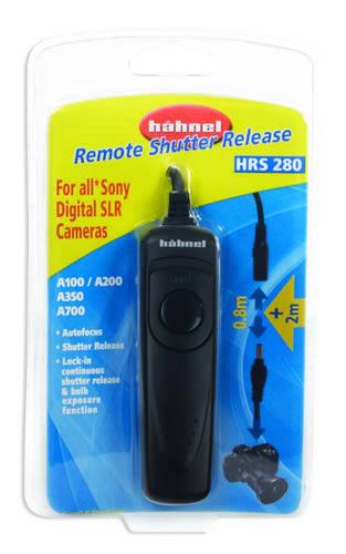Disparador c/fio HRO 280 p/SONY - HAHNEL