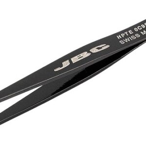 Pinça de Alta Precisão c/ Revestimento Epóxi ESD e Corpo Curto - JBC