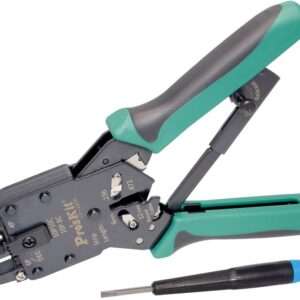 Alicate de Conector Modular 10P/10C AMP, 8P/8C RJ45 - PROSKIT